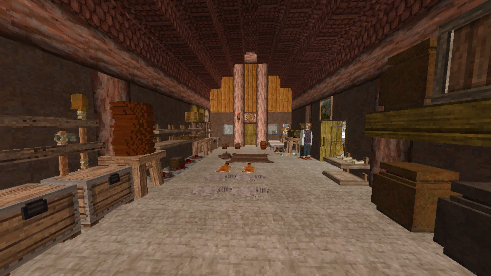 Asgard's Ware house and Town hall